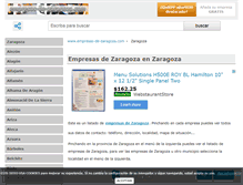 Tablet Screenshot of empresas-de-zaragoza.com